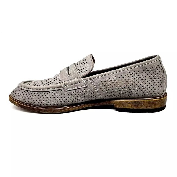 Dexter Gray Vegan Perforated Breathable Loafers Shoes Men\'s Size 11M main image 6